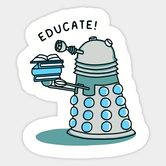 Educate 88 Sticker by Rolfober